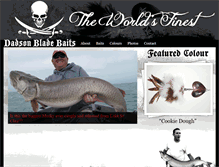 Tablet Screenshot of dadsonbladebaits.com